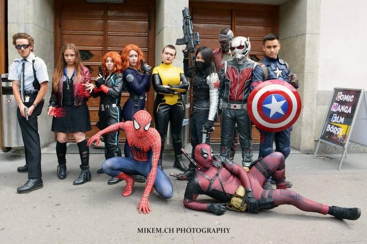 Cosplay Marvel’s Avengers Zürich 